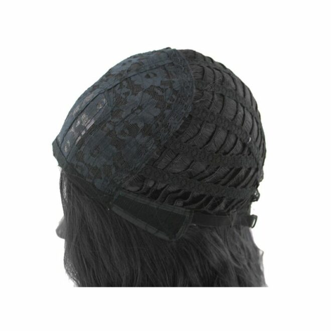 Grey Curly Wigs for Women Soft Afro Short Curly Wig with Bangs Heat Resistant Synthetic Fiber Hair Cosplay Wigs - Image 4