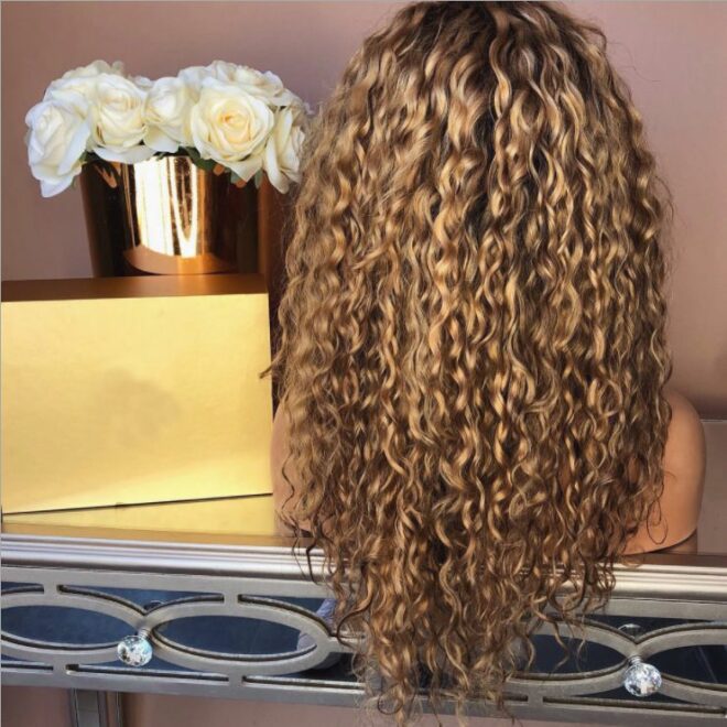Lace Front Wig Long Wavy Synthetic Wigs For Women - Image 2