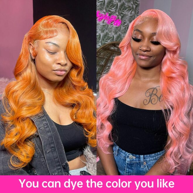 Honey Blonde Body Wave 13x6 Hd Lace Front Human Hair Wigs For Women Brazilian Lace Frontal Wig 613 13x4 Lace Frontal Wig - Image 26