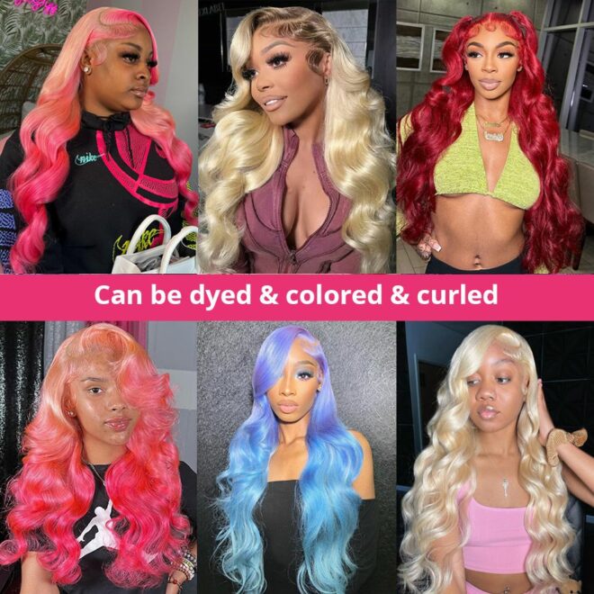 Honey Blonde Body Wave 13x6 Hd Lace Front Human Hair Wigs For Women Brazilian Lace Frontal Wig 613 13x4 Lace Frontal Wig - Image 28