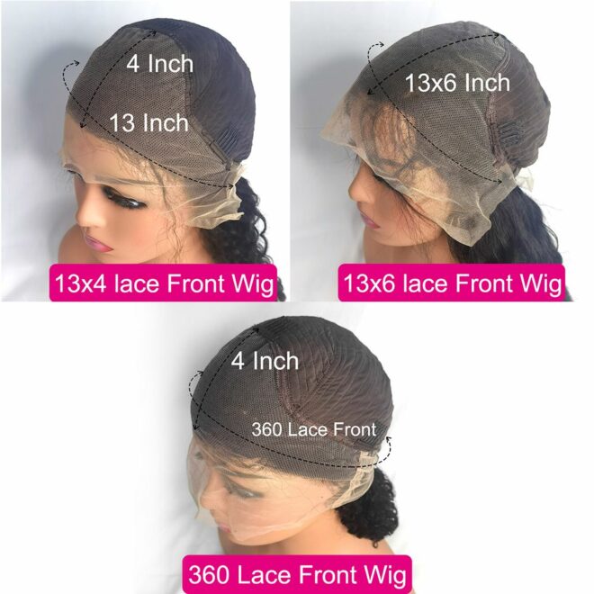 HD Transparent Body Wave 13x6 13x4 Lace Front Gluless Human Hair Wigs Brazilian 30 40 Inch 360 Lace Frontal Wig For Black Women - Image 22