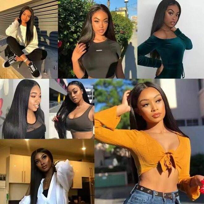 Human Hair 200 Density Body Wave HD Lace Front Wigs Human Hair Pre Plucked Natural Color Glueless Wig 100% Virgin Human Hair Lace Front Wigs for Women - Image 5