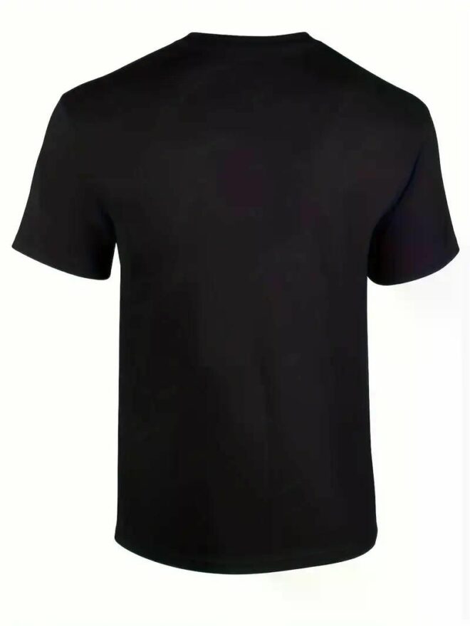 Inspirational Casual Crew Neck T-shirt - "This Is How I Fight My Battles" - Suitable for Sports and Daily Wear - Image 2