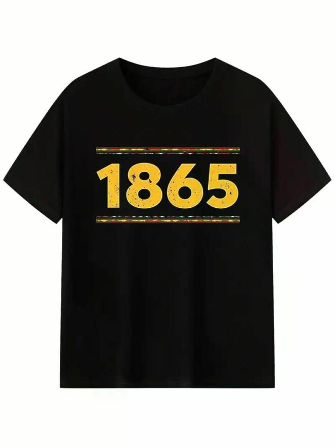 Juneteenth T-shirt Women's Men's African American Freedom 1865 Novelty T-shirt, Men's T-shirt, short sleeve - Image 7