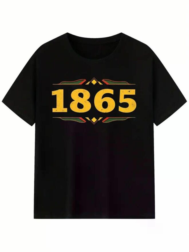 Juneteenth T-shirt Women'S Men'S African American Freedom 1865 Novelty T-shirt, Men'S T-shirt, short sleeve - Image 7