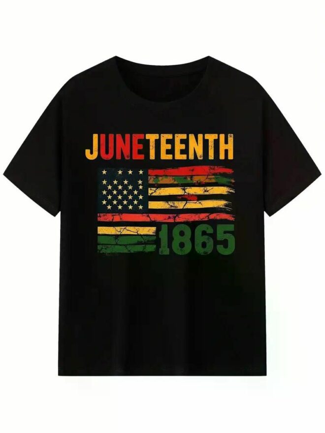 Juneteenth T-shirt Women'S Men'S African American Freedom 1865 Novelty T-shirt, Men'S T-shirt, short sleeve - Image 7