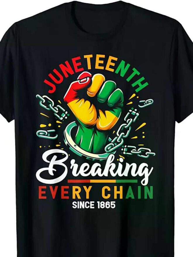 Juneteenth T-shirt Women's Men's African American Freedom 1865 Novelty T-shirt, Men's T-shirt, short sleeve - Image 19