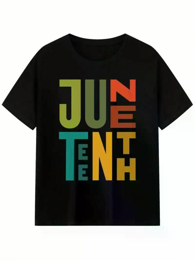 Juneteenth T-shirt Women'S Men'S African American Freedom 1865 Novelty T-shirt, Men'S T-shirt, short sleeve - Image 19