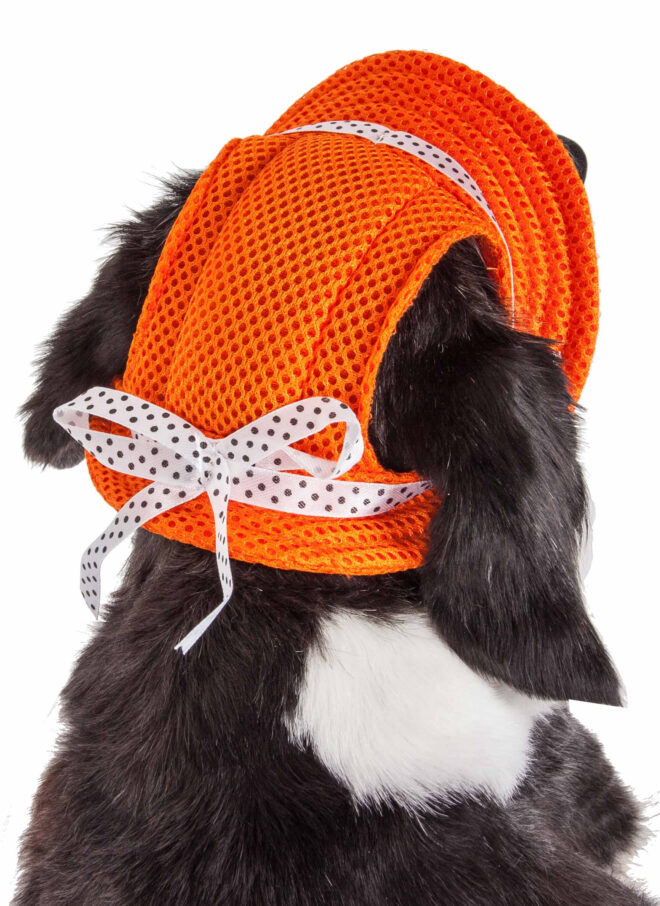 Pet Life 'Sea Spot Sun' Uv Protectant Adjustable Fashion Mesh Brimmed Dog Hat Cap - Image 26