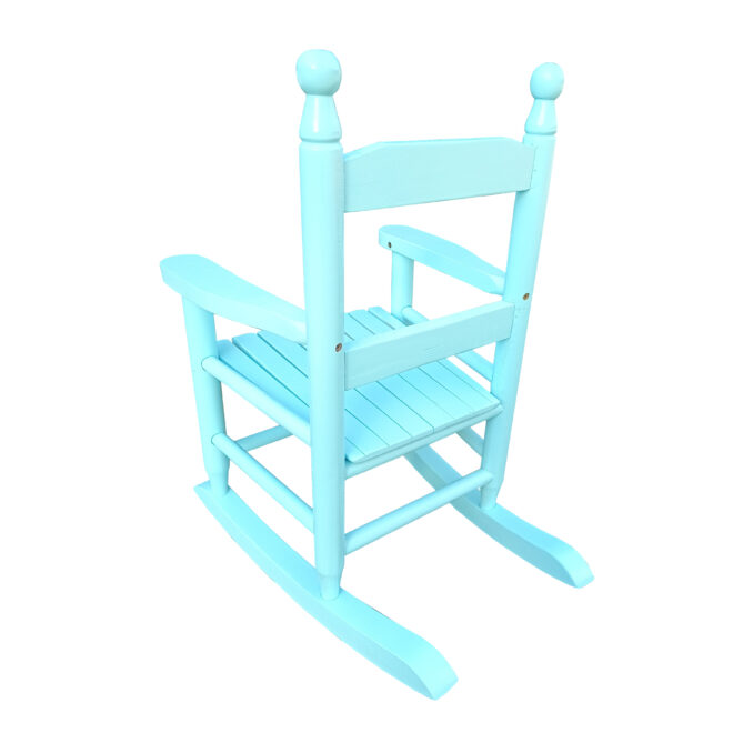 Children's rocking light Light Blue chair- Indoor or Outdoor -Suitable for kids-Durable - Image 3