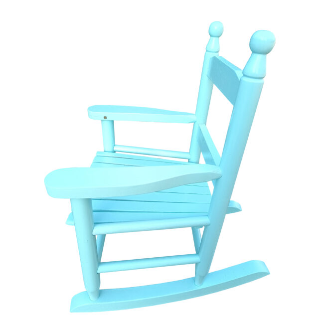 Children's rocking light Light Blue chair- Indoor or Outdoor -Suitable for kids-Durable - Image 5