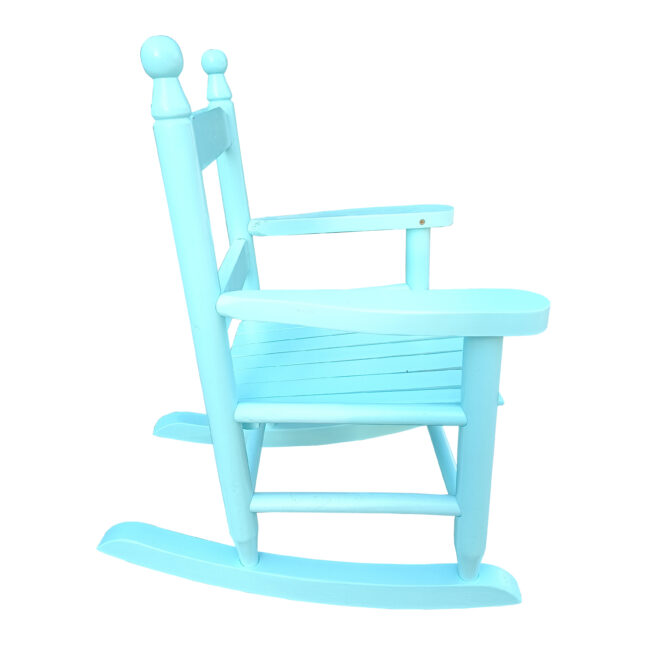 Children's rocking light Light Blue chair- Indoor or Outdoor -Suitable for kids-Durable - Image 6