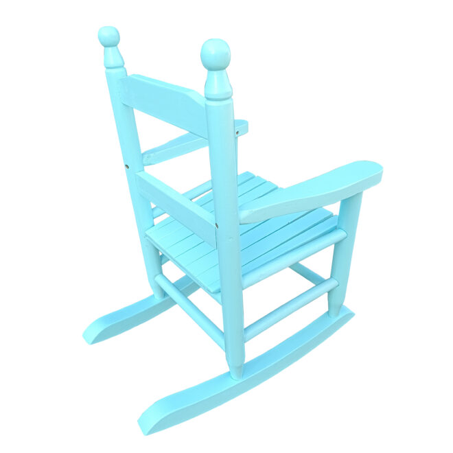 Children's rocking light Light Blue chair- Indoor or Outdoor -Suitable for kids-Durable - Image 8