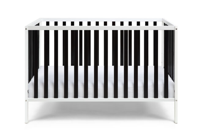 Deux Remi Island Crib White/Black - Image 2
