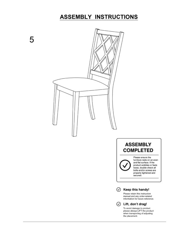 Antique White Solid wood Set of 2 Chairs Unique Design Back Kitchen Dining Room Breakfast Grey Cushion Seat Chair Fabric - Image 11