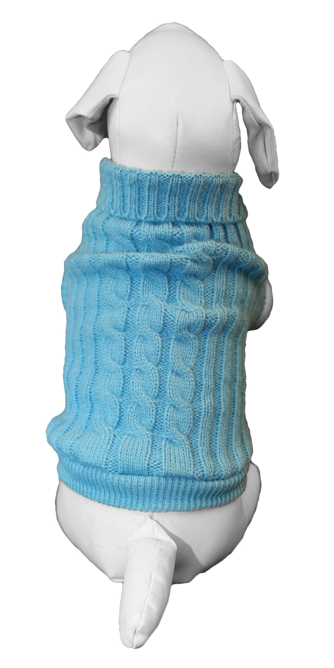 Heavy Cotton Rib-Collared Pet Sweater - Image 15
