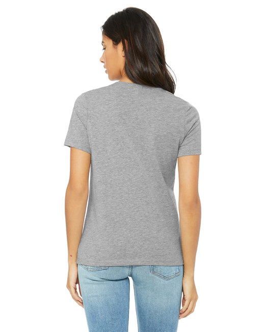 Ladies' Relaxed Heather CVC Short-Sleeve T-Shirt - ATHLETIC HEATHER - S - Image 14