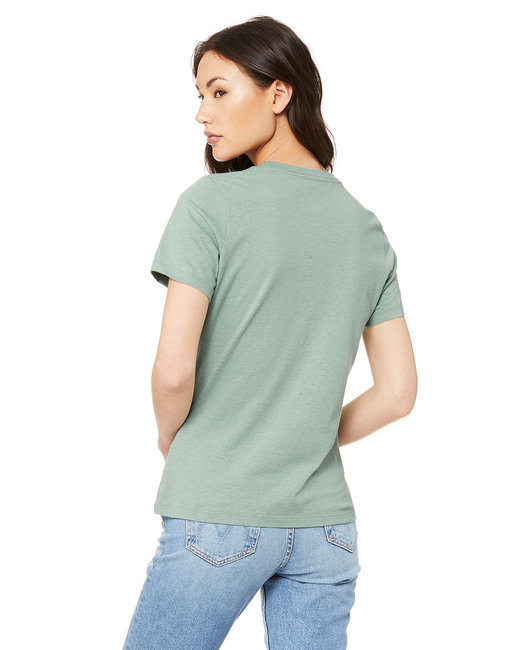 Ladies' Relaxed Heather CVC Short-Sleeve T-Shirt - ATHLETIC HEATHER - S - Image 191