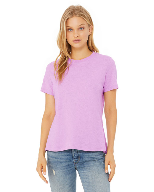 Ladies' Relaxed Heather CVC Short-Sleeve T-Shirt - ATHLETIC HEATHER - S - Image 181