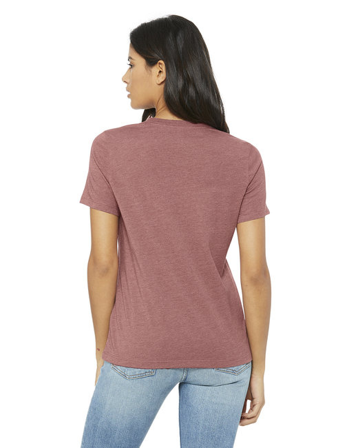 Ladies' Relaxed Heather CVC Short-Sleeve T-Shirt - ATHLETIC HEATHER - S - Image 266