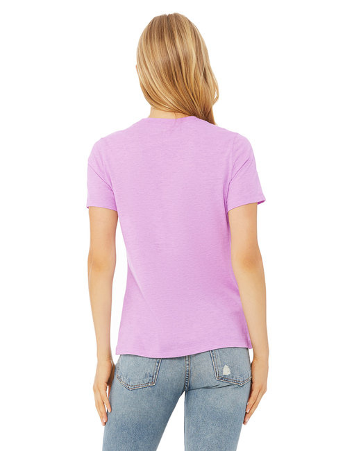 Ladies' Relaxed Heather CVC Short-Sleeve T-Shirt - ATHLETIC HEATHER - S - Image 185