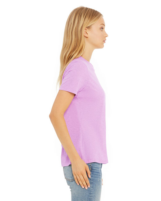 Ladies' Relaxed Heather CVC Short-Sleeve T-Shirt - ATHLETIC HEATHER - S - Image 189