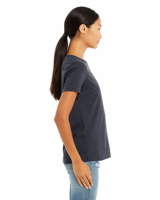 Ladies' Relaxed Heather CVC Short-Sleeve T-Shirt - ATHLETIC HEATHER - S - Image 138