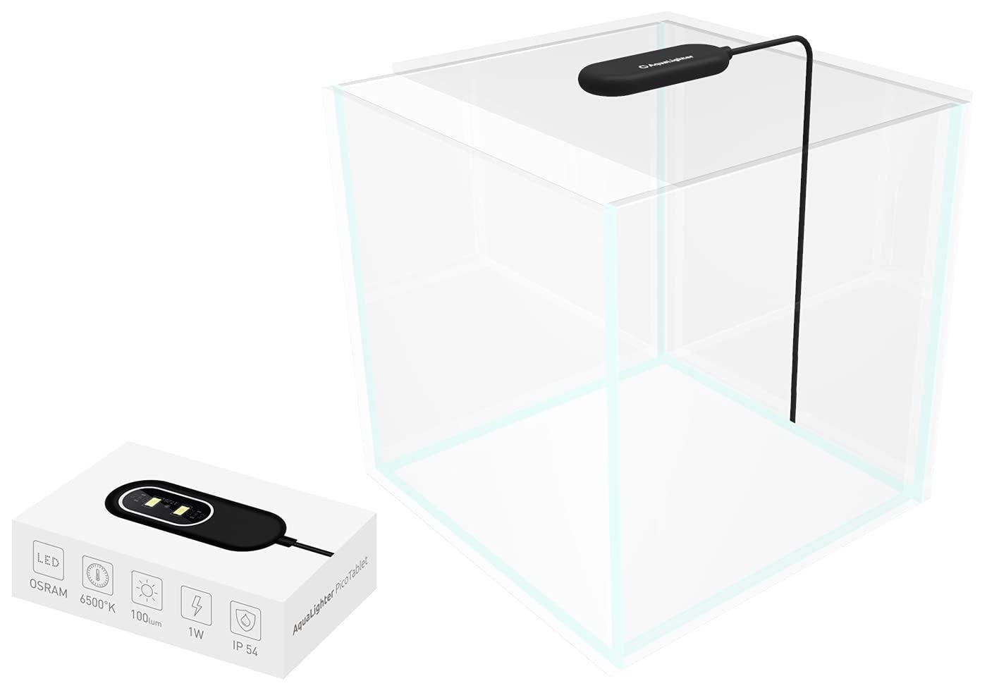 Black Fish Tank Light Clip On Aquarium Light for Plants LED Flexible Lamp for Freshwater Nano Aquarium Light 3 Gallon - Image 2