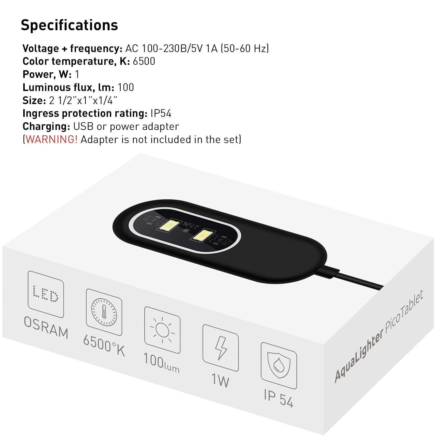 Black Fish Tank Light Clip On Aquarium Light for Plants LED Flexible Lamp for Freshwater Nano Aquarium Light 3 Gallon - Image 5