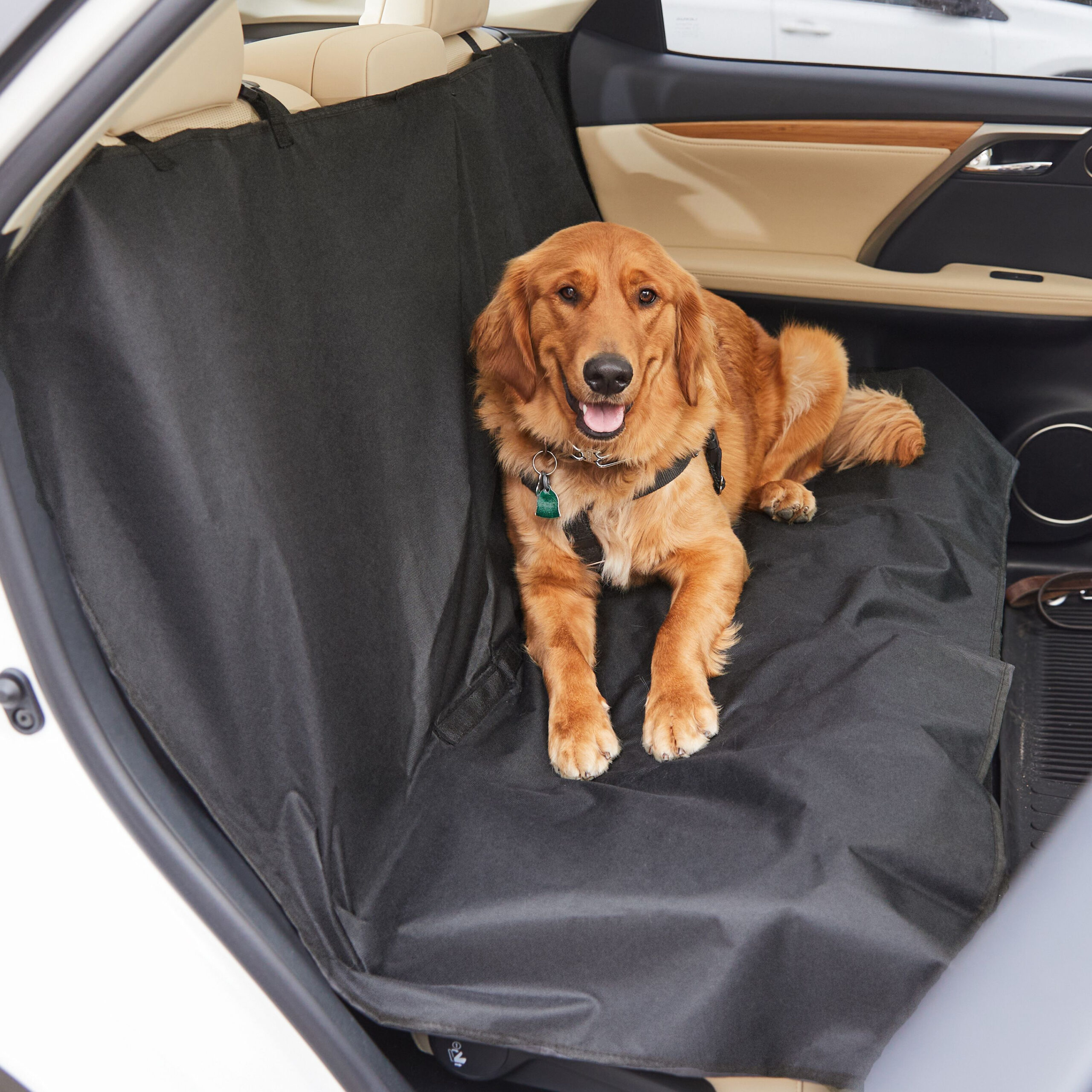 Precious Tails Co-Pilot Waterproof Car Seat Bench Cover - Image 3