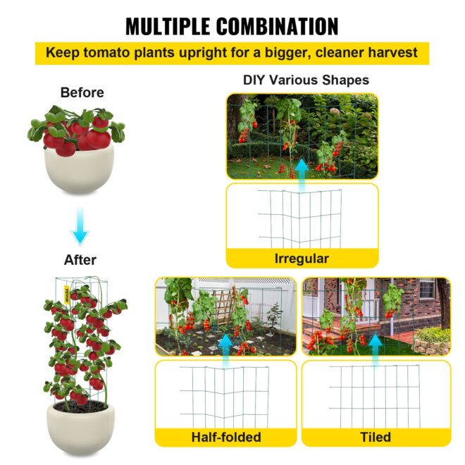 PVC-Coated Steel Towers for Climbing Vegetables, Plants, Flowers, Fruits - Image 5