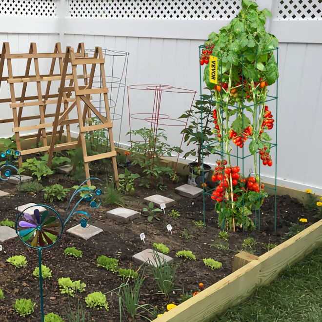 PVC-Coated Steel Towers for Climbing Vegetables, Plants, Flowers, Fruits - Image 8