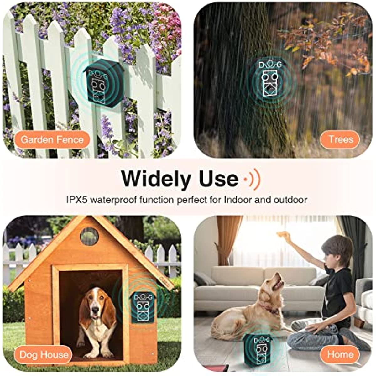 Anti Barking Device; 55Ft Auto Dog Barking Control Devices; 3 Sensitivities; Ultrasonic Stop Dog Barking Device Pet Gentle Anti Dogs Barkin Indoor Outdoor - Image 5