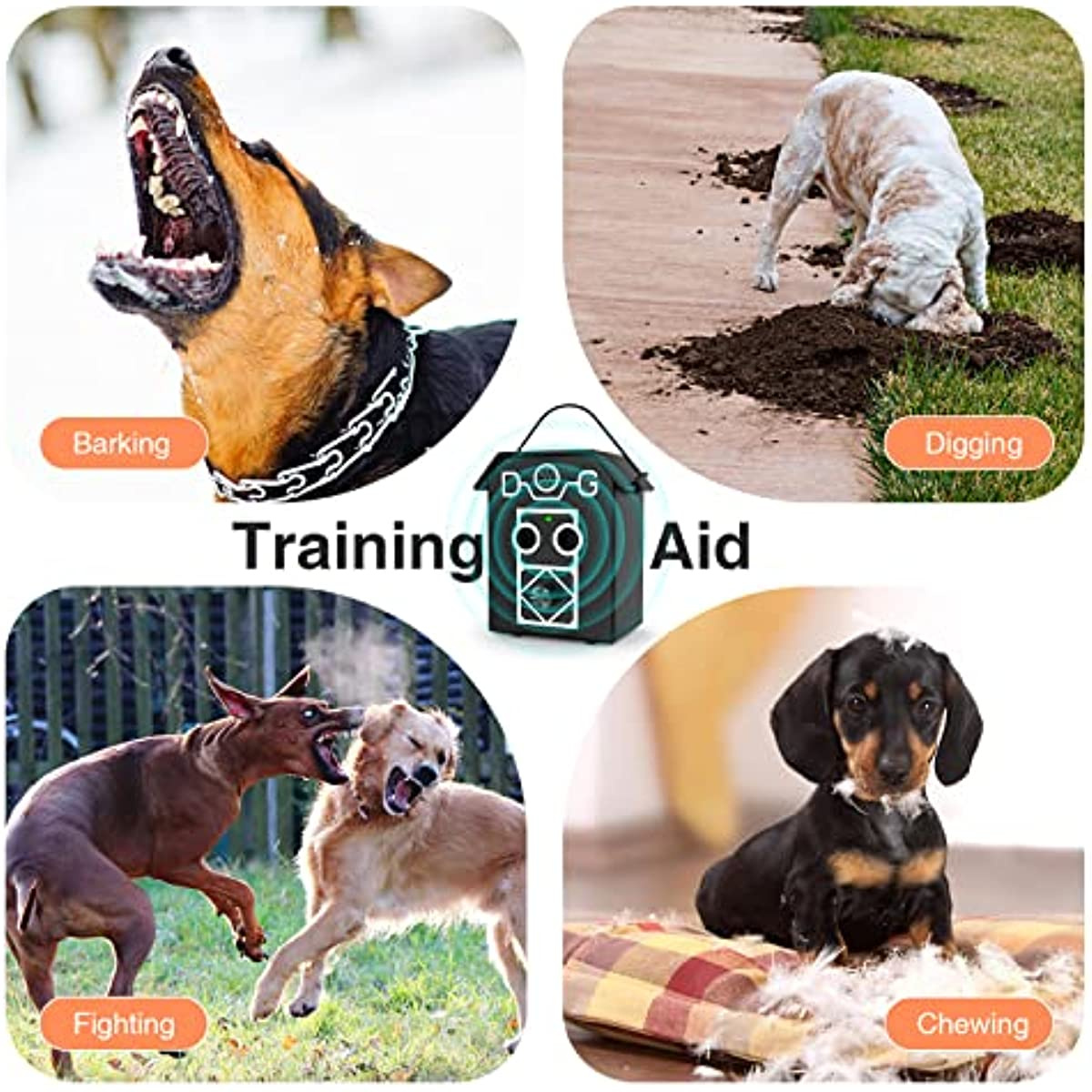 Anti Barking Device; 55Ft Auto Dog Barking Control Devices; 3 Sensitivities; Ultrasonic Stop Dog Barking Device Pet Gentle Anti Dogs Barkin Indoor Outdoor - Image 6