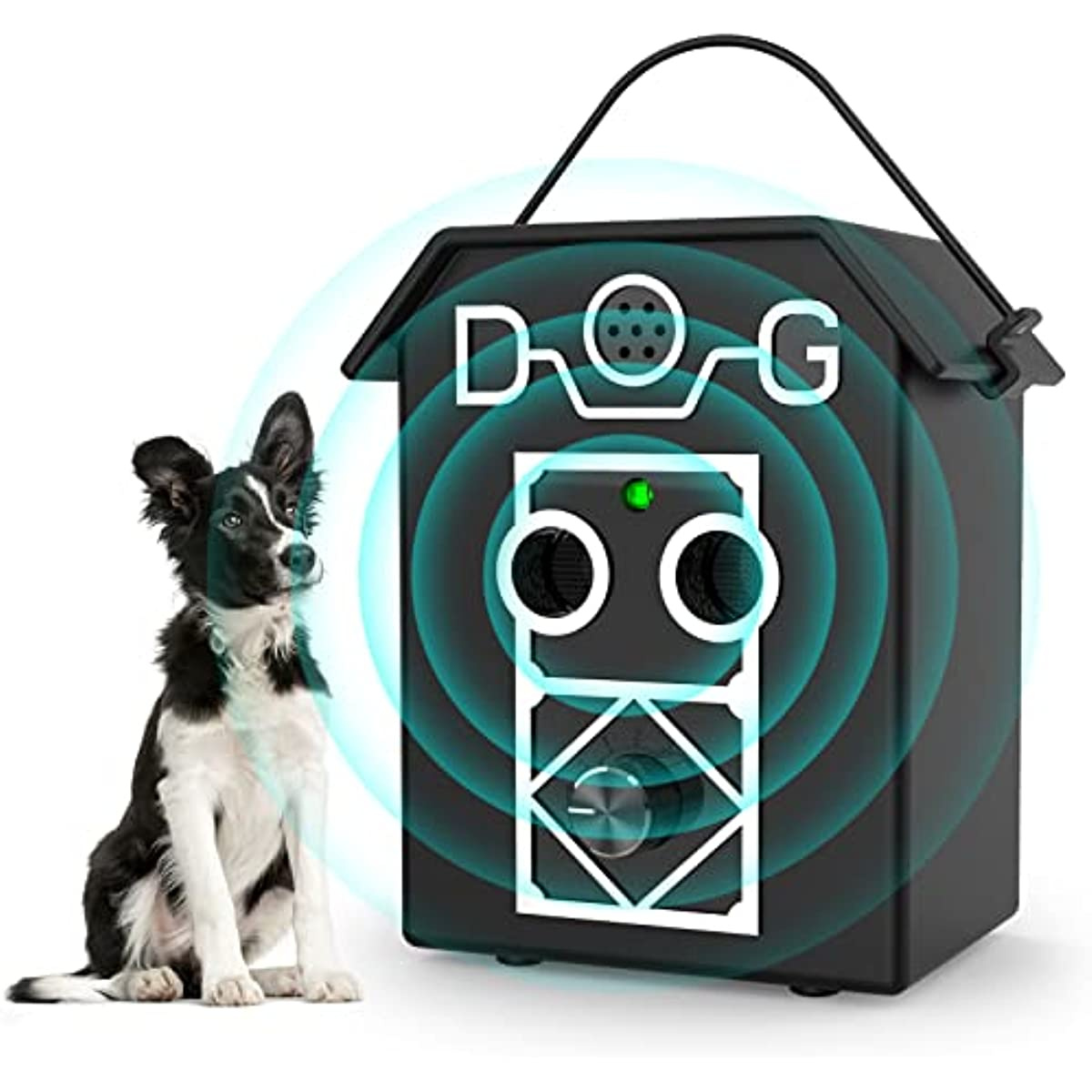 Anti Barking Device; 55Ft Auto Dog Barking Control Devices; 3 Sensitivities; Ultrasonic Stop Dog Barking Device Pet Gentle Anti Dogs Barkin Indoor Outdoor