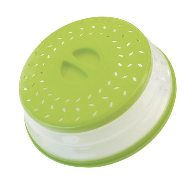 1pc Collapsible Microwave Splatter Cover For Food; Multifunctional Silicone Folding Fresh-keeping Cover; Oil-proof Splash-proof Cover - Image 6