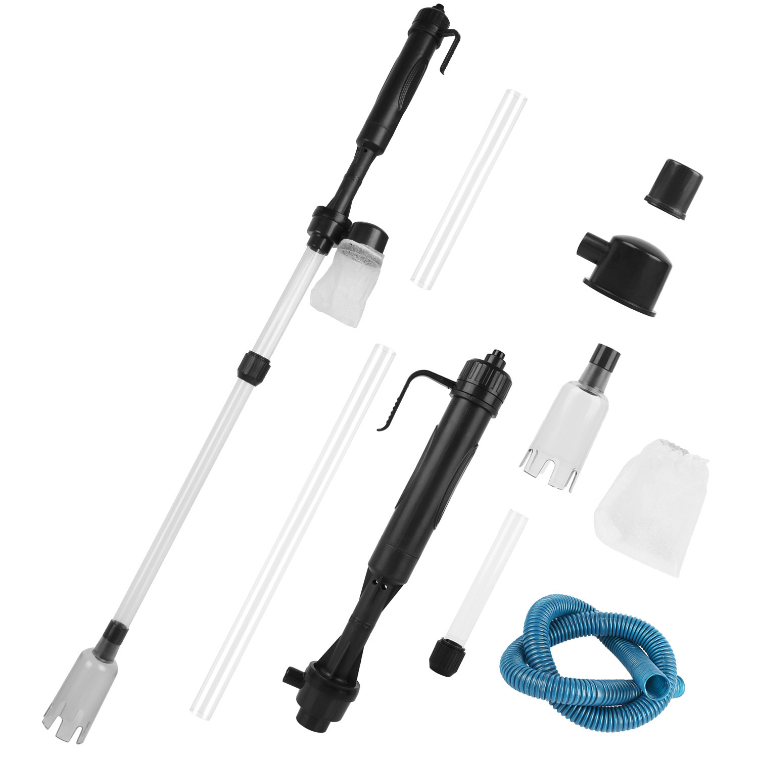 Battery-Operated Aquarium Vacuum Gravel Cleaner - Image 8