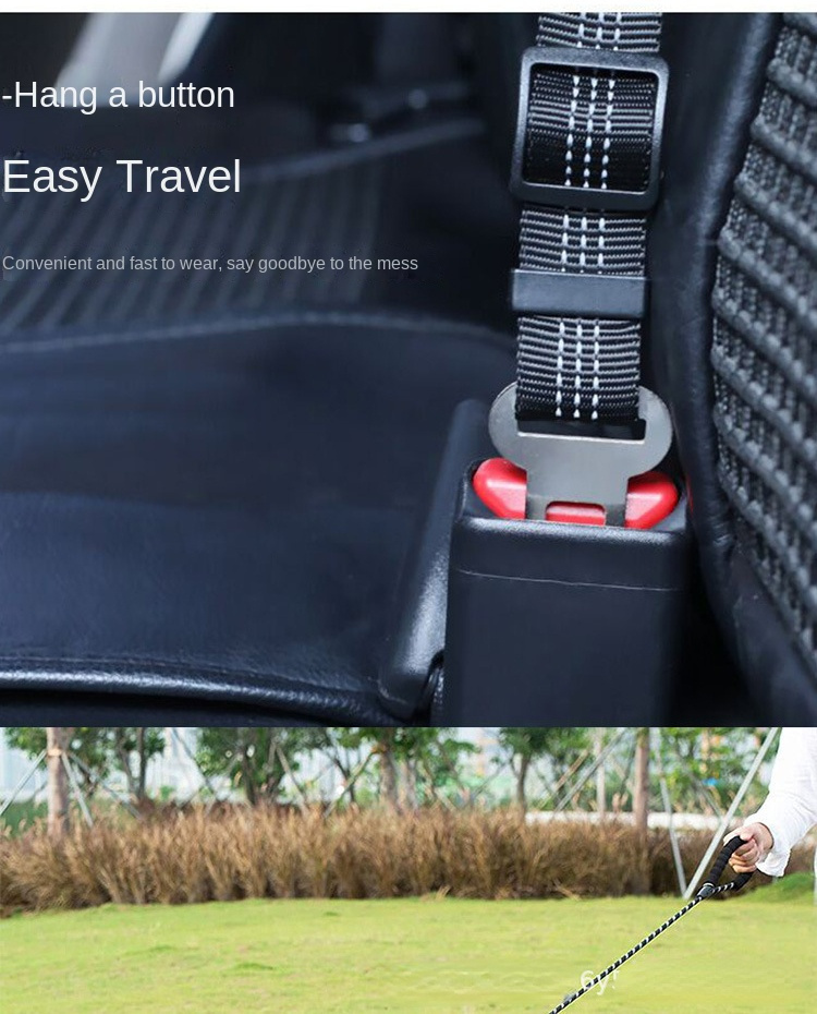 Dog Double Leashes - No Tangle Dog Leash Coupler; Comfortable Shock Absorbing Reflective Bungee Lead for Nighttime Safety - Image 6