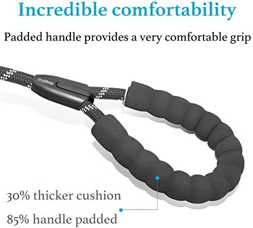 Dual Dog Leash; Double Dog Leash; 360 Swivel No Tangle Walking Leash; Shock Absorbing Bungee for Two Dogs - Image 20