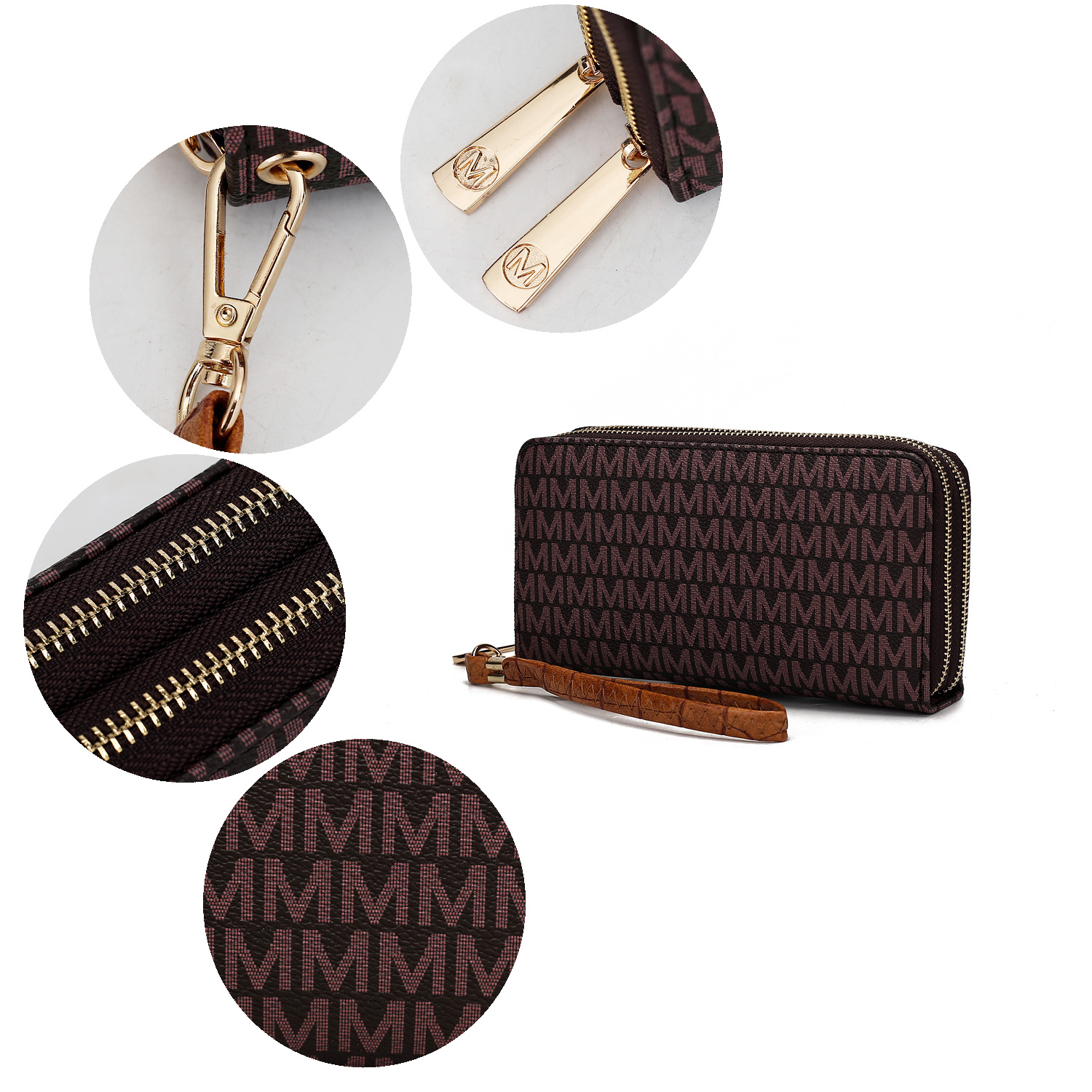 MKF Collection Noemy M Signature Wallet/Wristlet by Mia k - Image 76
