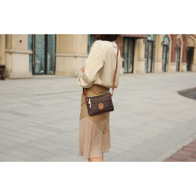 MKF Collection Geneve M Signature Crossbody & Wristlet by Mia k - Image 21