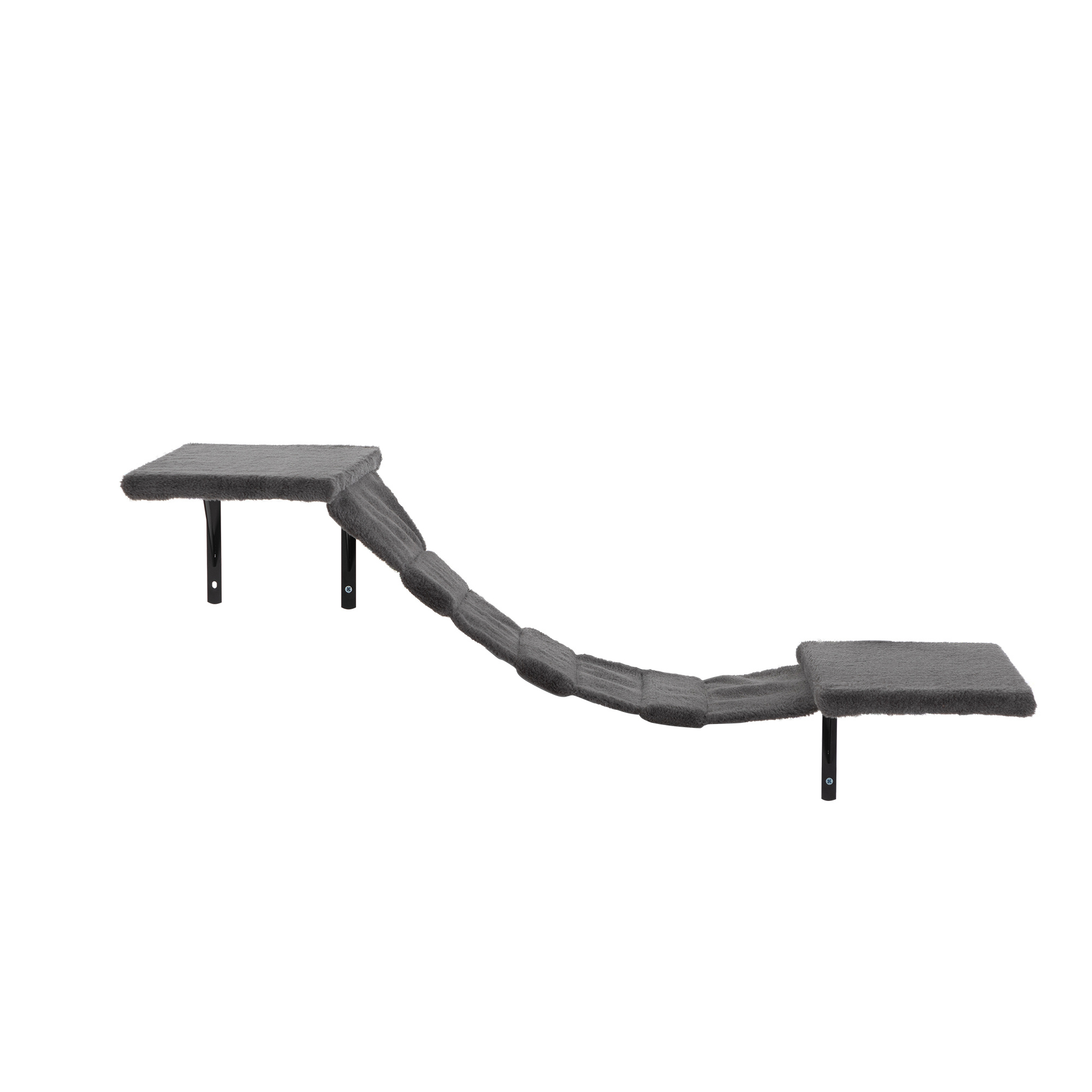 5 Pcs Wall Mounted Cat Climber Set; Floating Cat Shelves and Perches; Cat Activity Tree with Scratching Posts; Modern Cat Furniture - Image 32