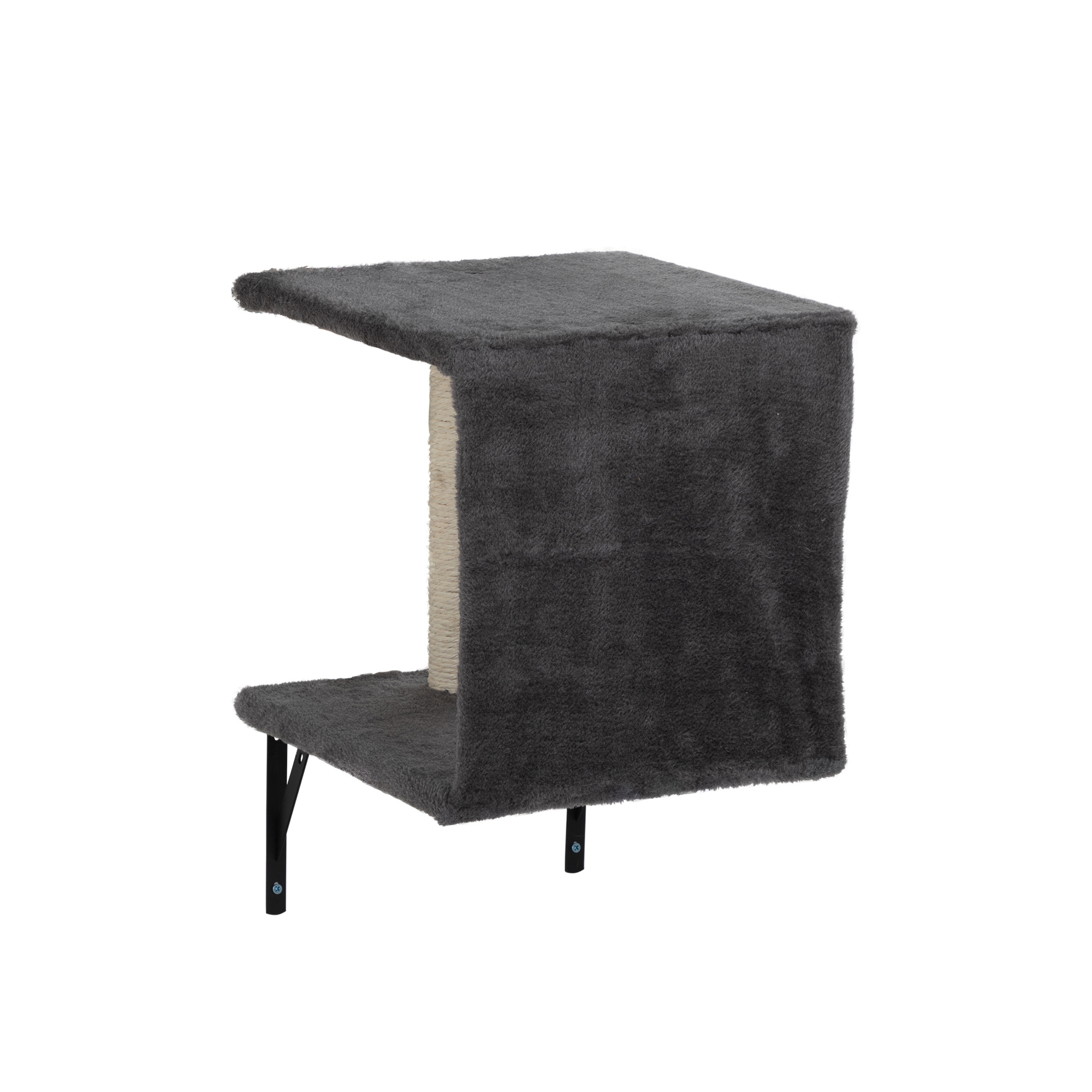 5 Pcs Wall Mounted Cat Climber Set; Floating Cat Shelves and Perches; Cat Activity Tree with Scratching Posts; Modern Cat Furniture - Image 34