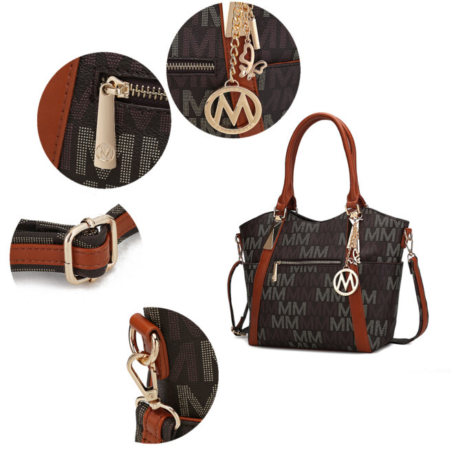 MKF Collection Jeneece M Signature Tote Bag by Mia k - Image 49