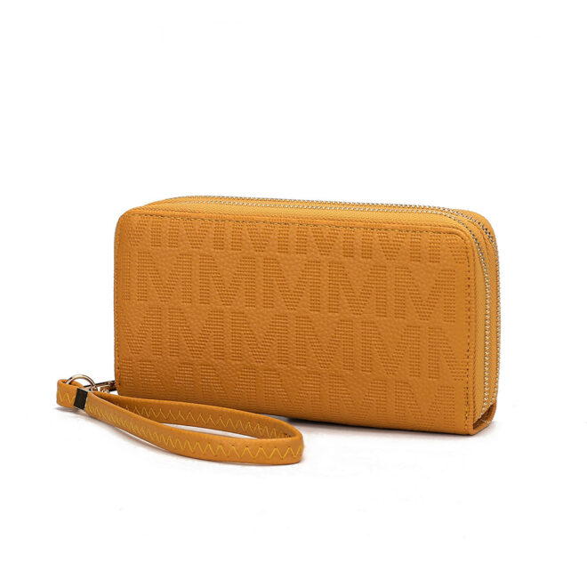 MKF Collection Lisbette Embossed M Signature Wallet by Mia k - Image 65