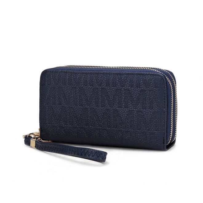 MKF Collection Lisbette Embossed M Signature Wallet by Mia k - Image 77