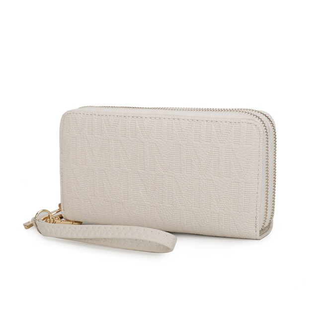 MKF Collection Lisbette Embossed M Signature Wallet by Mia k - Image 83