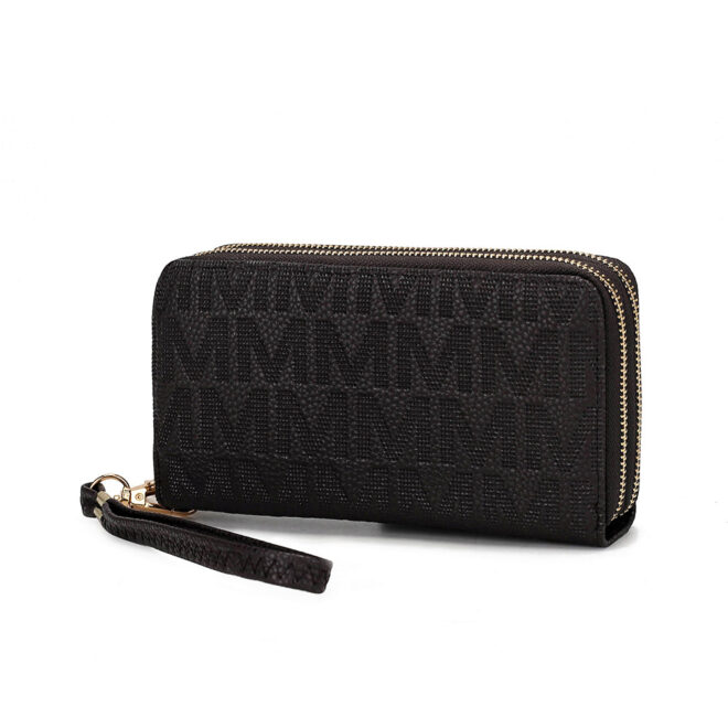 MKF Collection Lisbette Embossed M Signature Wallet by Mia k - Image 53