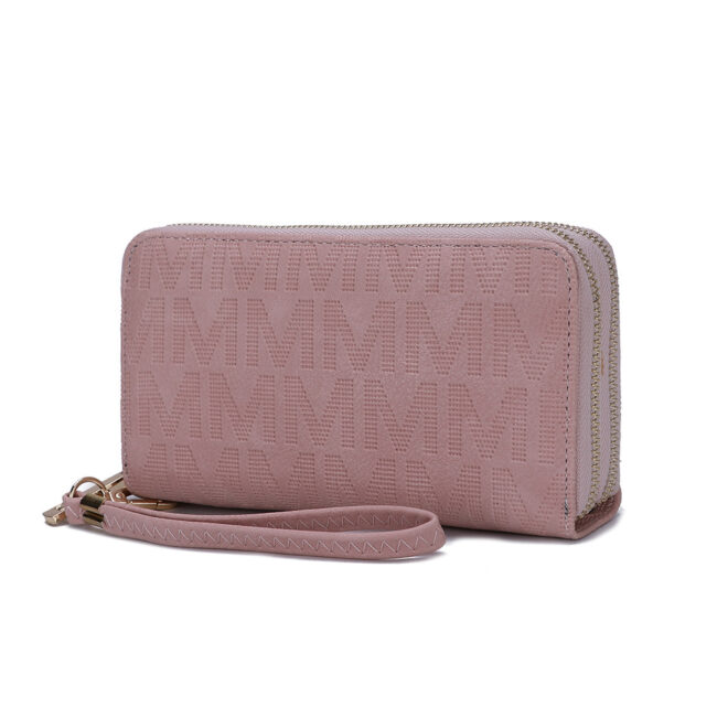 MKF Collection Lisbette Embossed M Signature Wallet by Mia k - Image 13