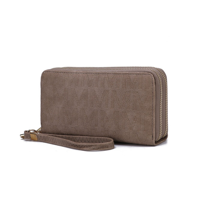 MKF Collection Lisbette Embossed M Signature Wallet by Mia k - Image 19
